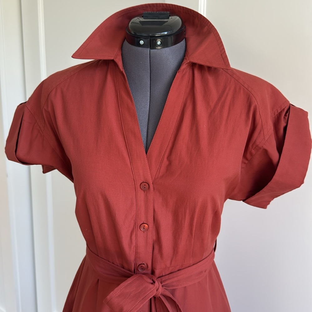 Brochu Walker Fia Belted dress - Picture 2 of 7